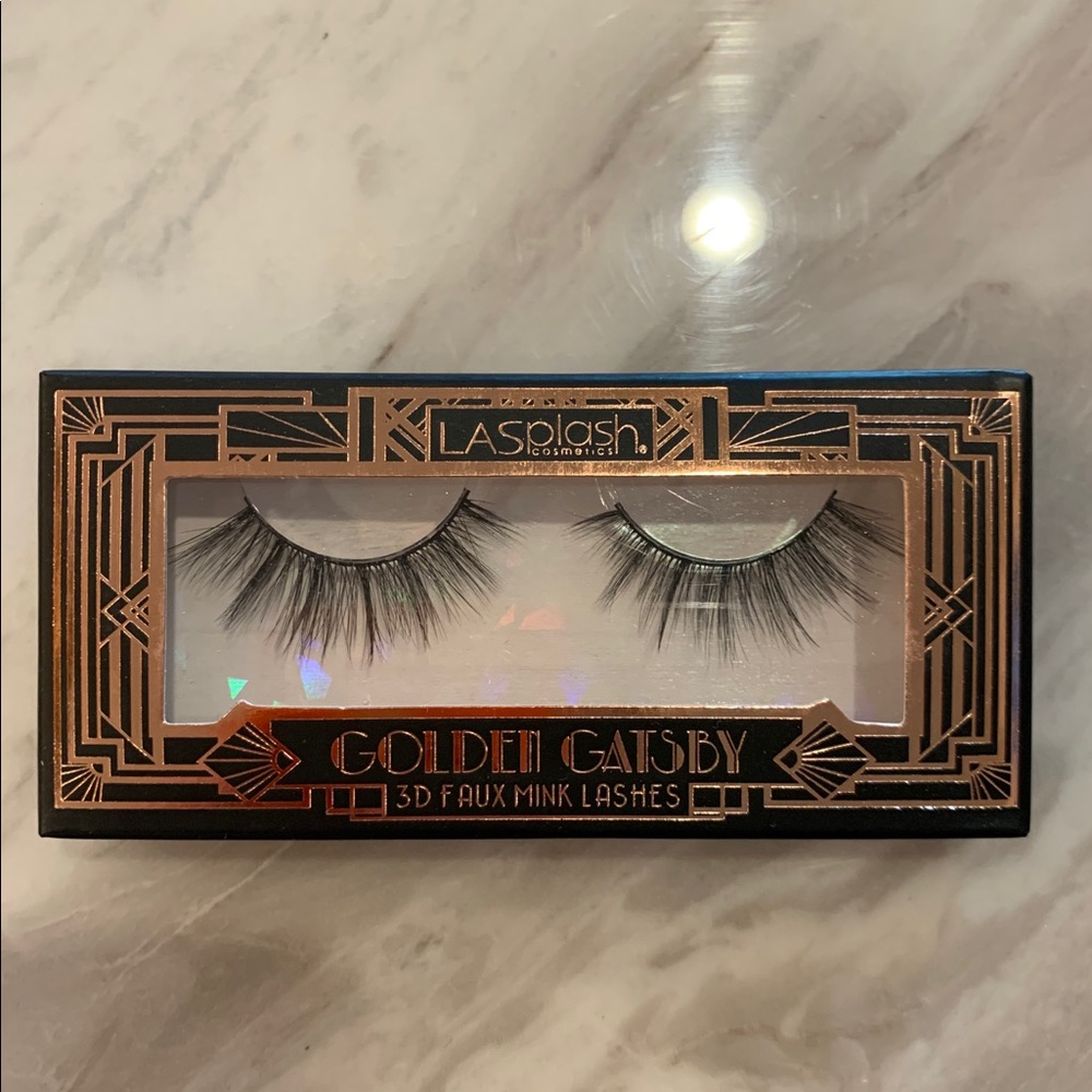 LASPLASH GOLDEN GATSBY 3D FAUX MINK EYELASHES